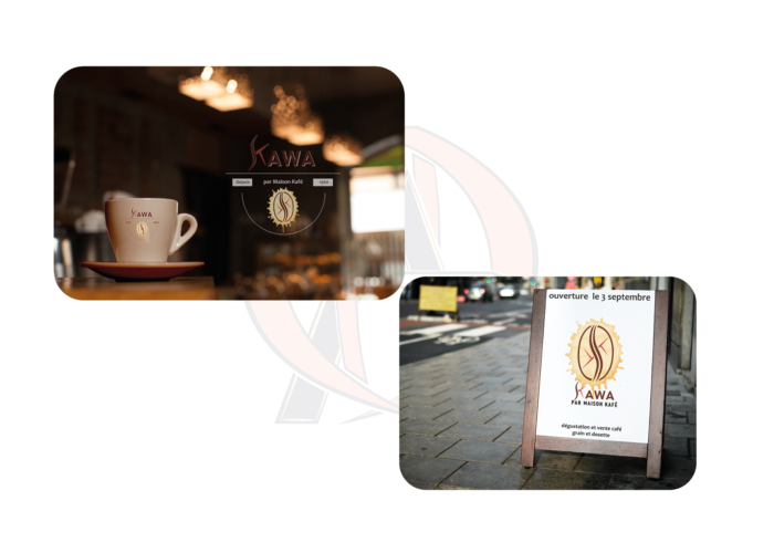 Mockups Panneau Vitrine